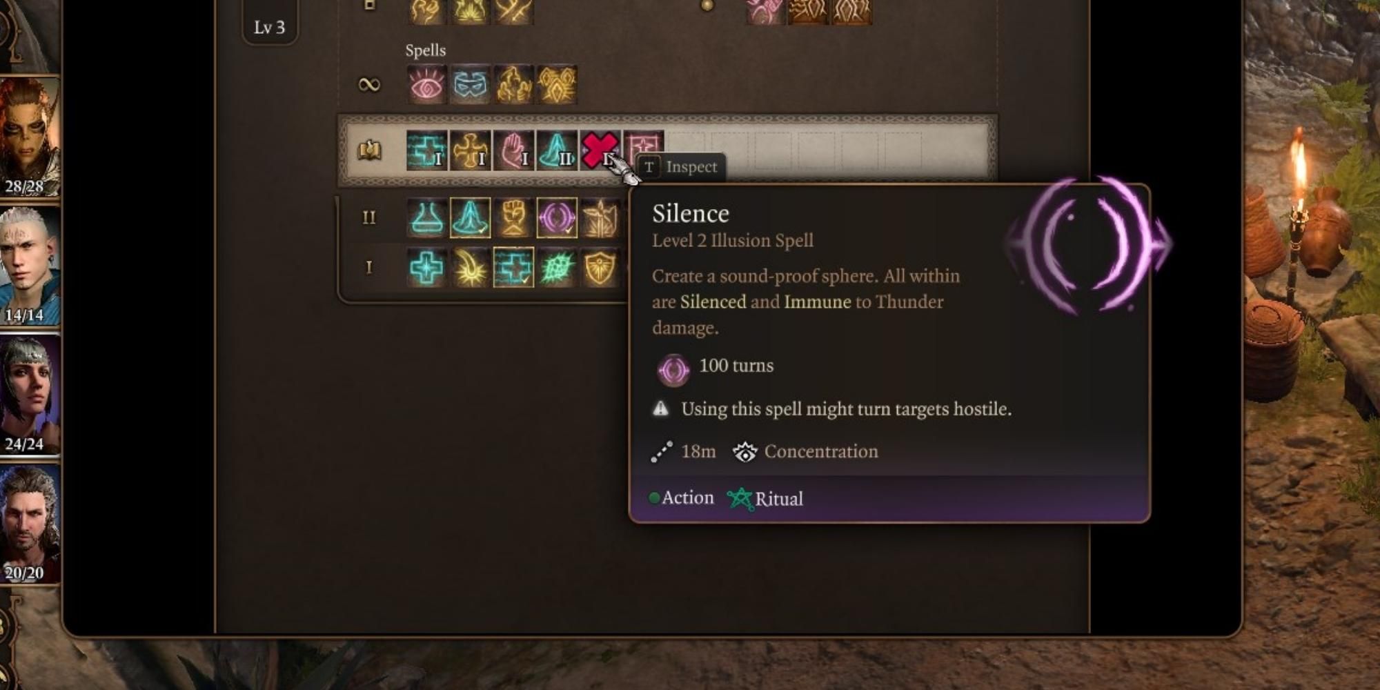 Baldur&rsquo;s Gate 3: All Ritual Spells