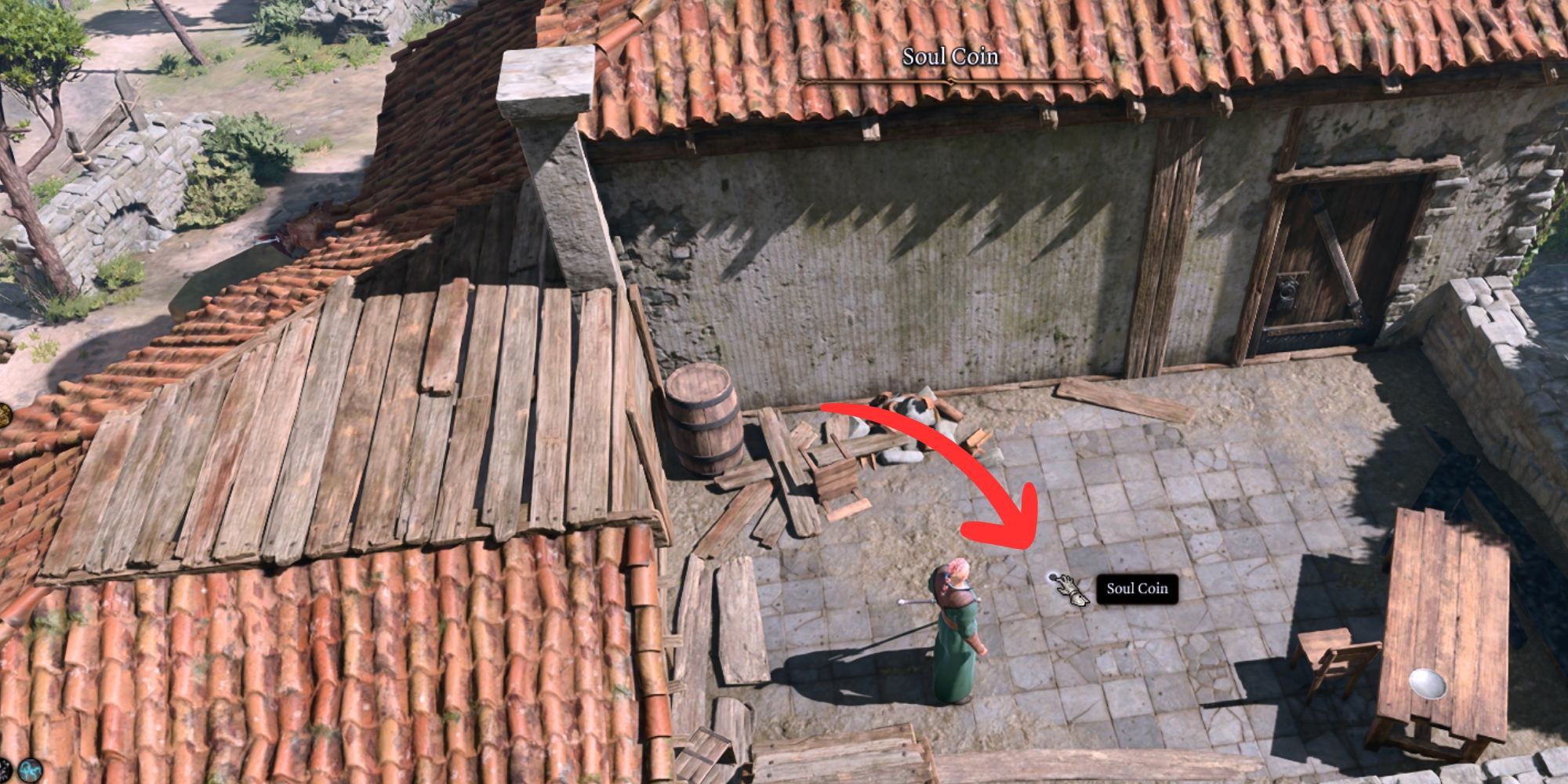 Soul coin on top of toll house balcony in baldur's gate 3