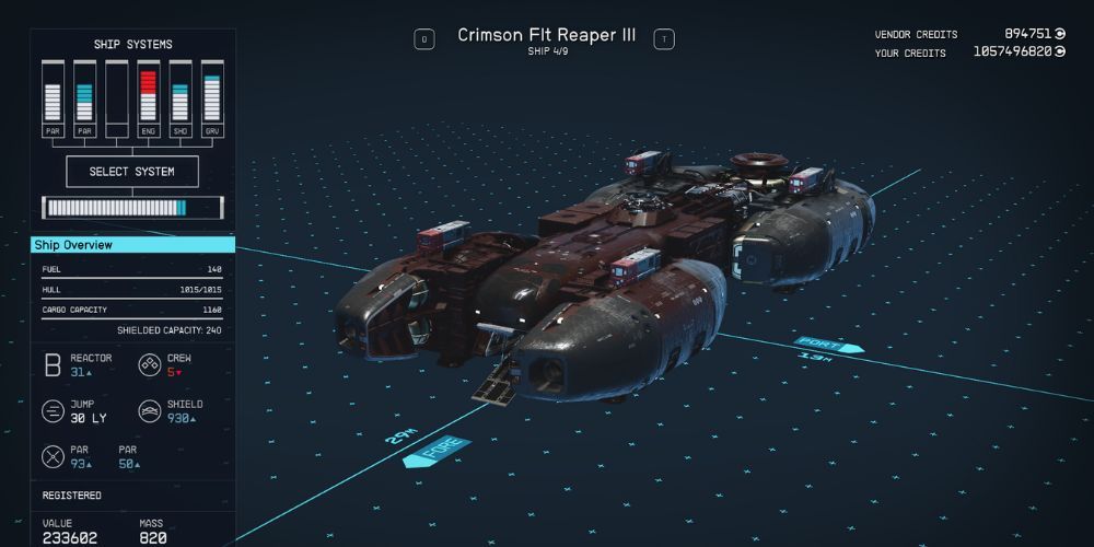 Starfield - Ships Crimson Fleet Reaper III