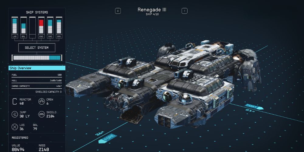 Starfield - Ships Renegade III
