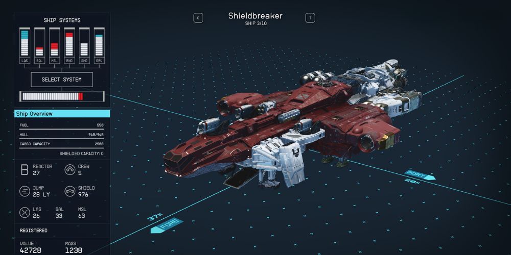 Starfield - Ships Shieldbreaker