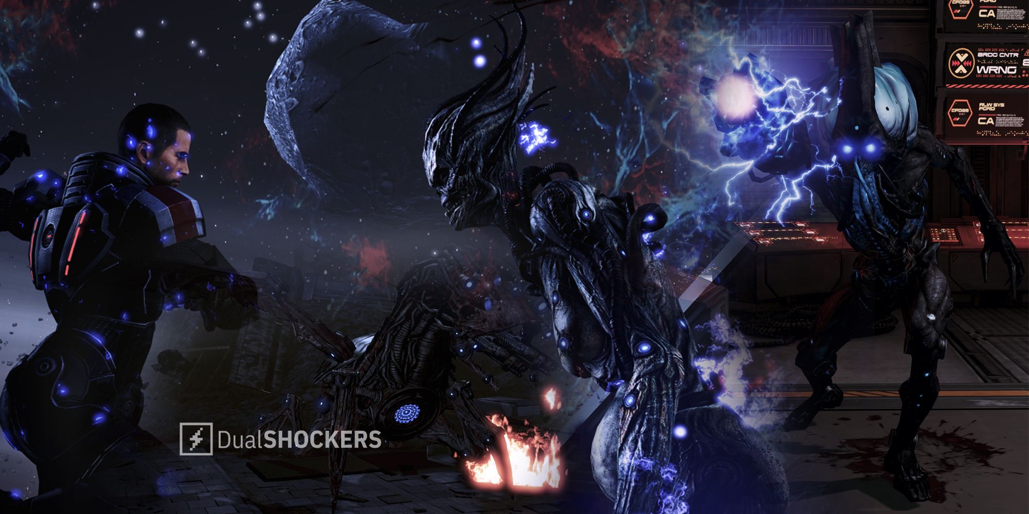 Mass Effect 3 enemies and combat gameplay