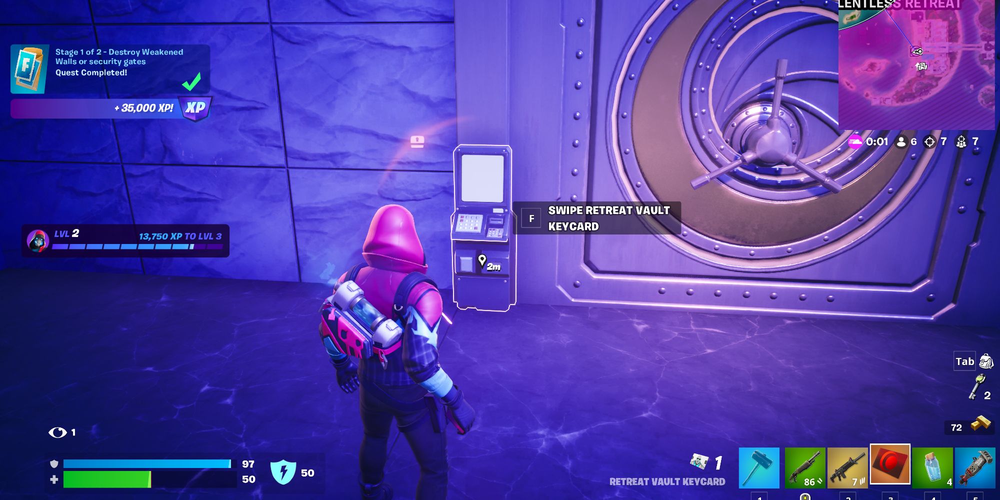 Fortnite Chapter 4 Season 4 All Vault Locations