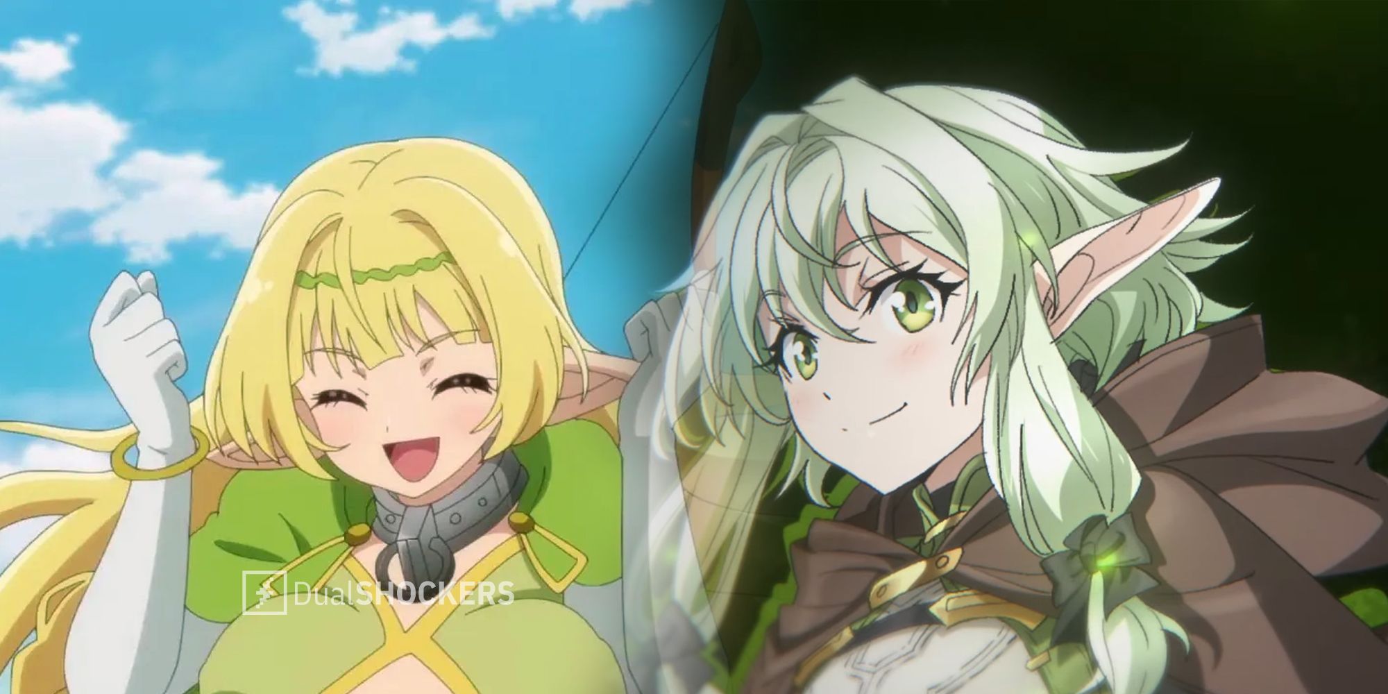 Shera L. Greenwood in How NOT To Summon A Demon Lord, High Elf Archer in Goblin Slayer anime