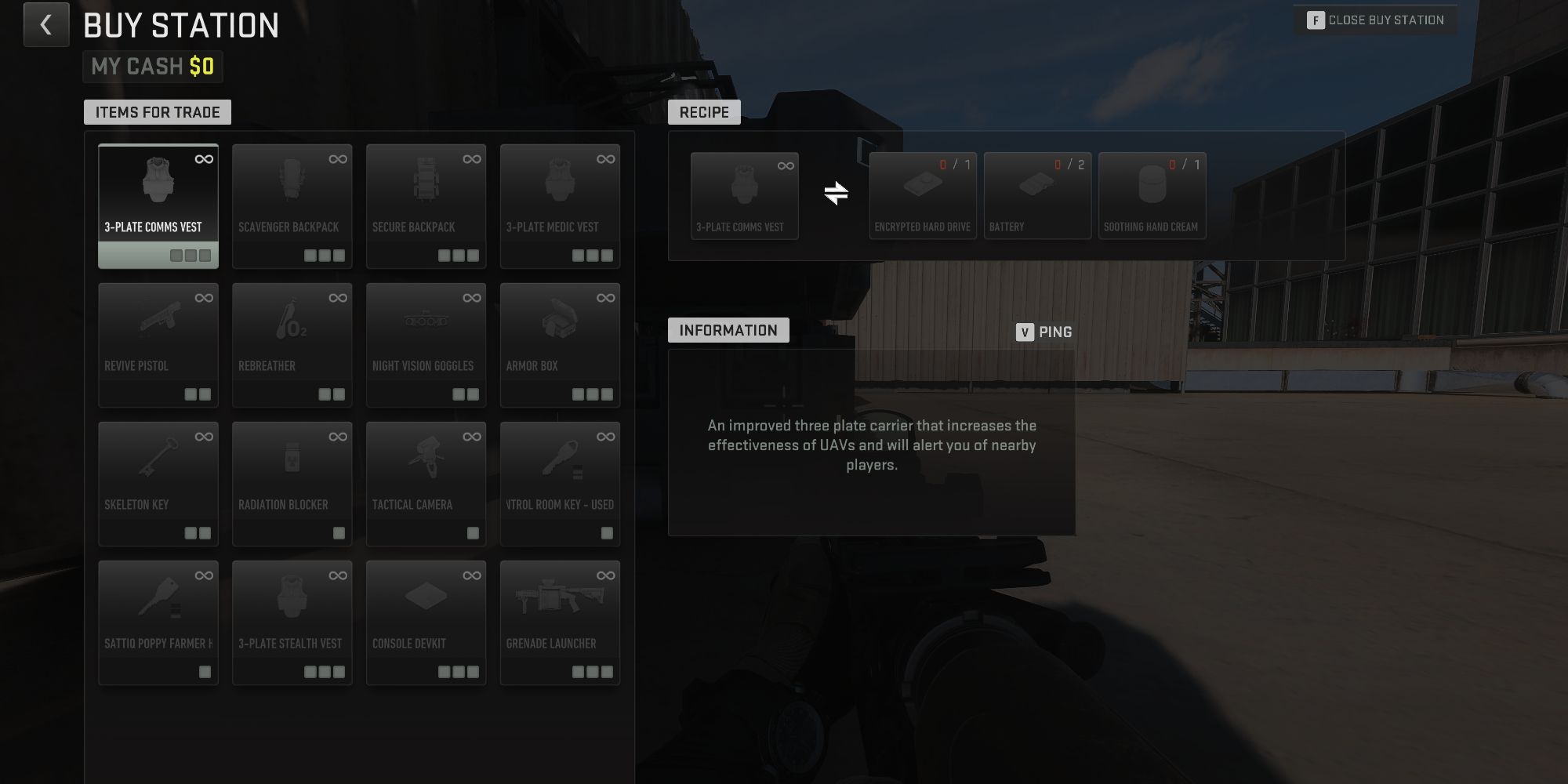 Warzone 2 DMZ Barter Recipe Guide