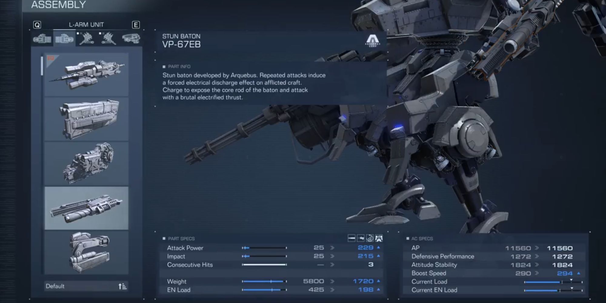 Armored Core 6 Every Melee Weapon, Ranked