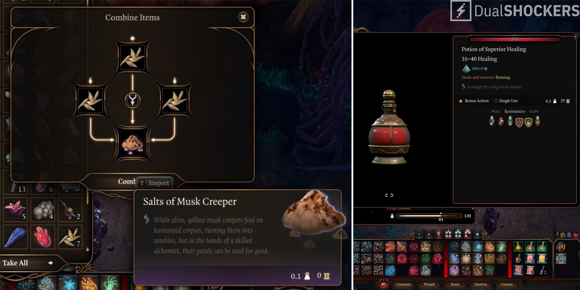 How To Learn The Potion Of Superior Healing Recipe