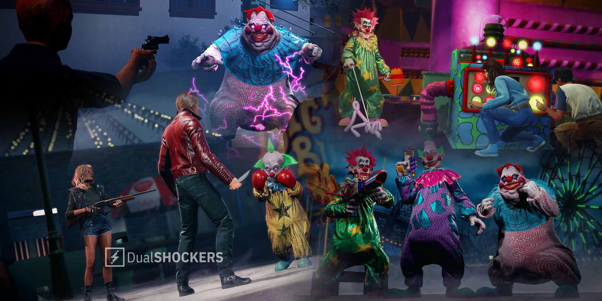 Killer Klowns From Outer Space: The Game gameplay