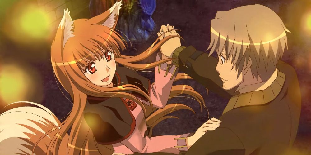 Kraft and Holo from Spice and Wolf