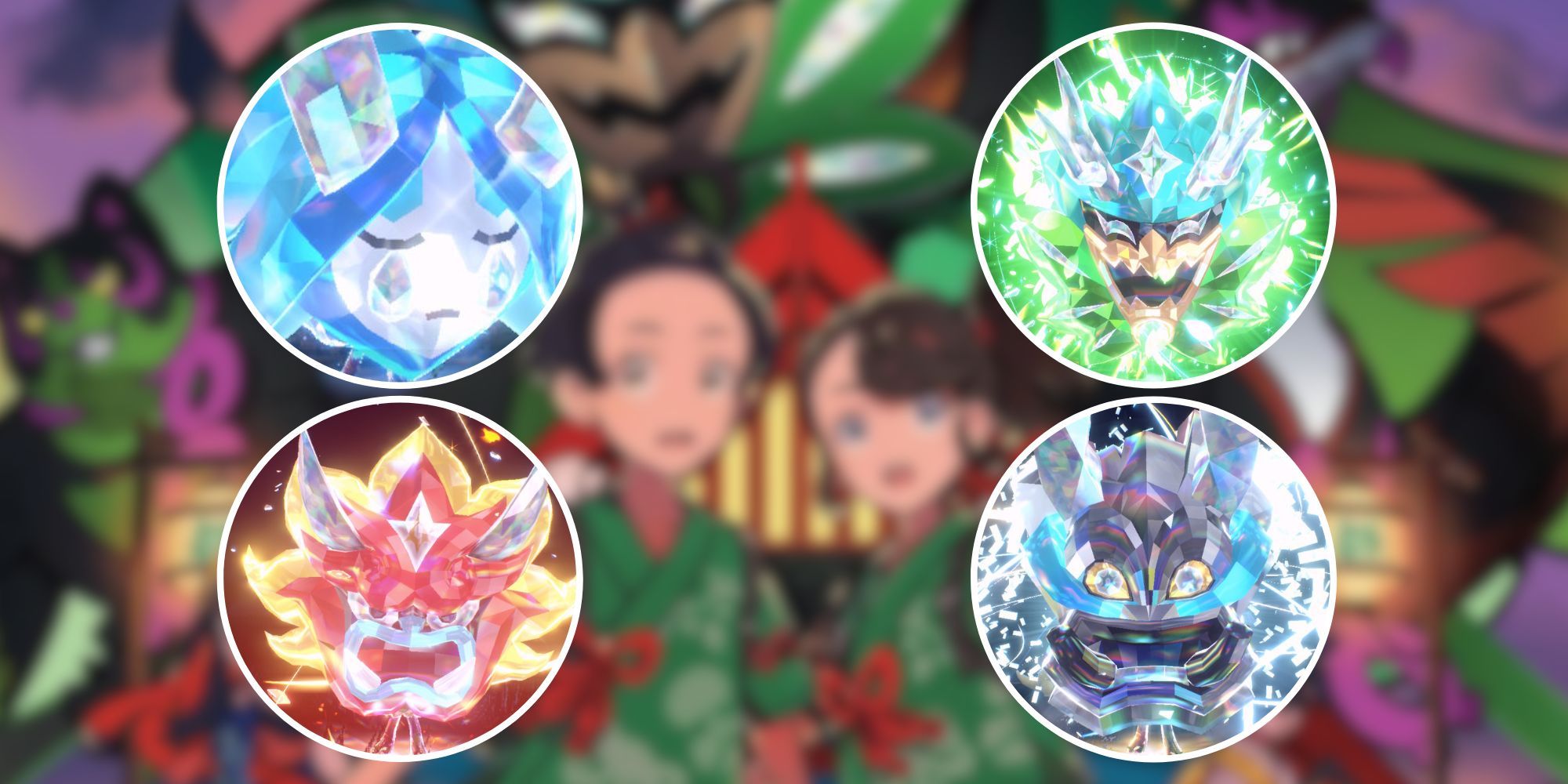 Pokemon Scarlet And Violet DLC All Ogerpon Forms Ranked Featured Image