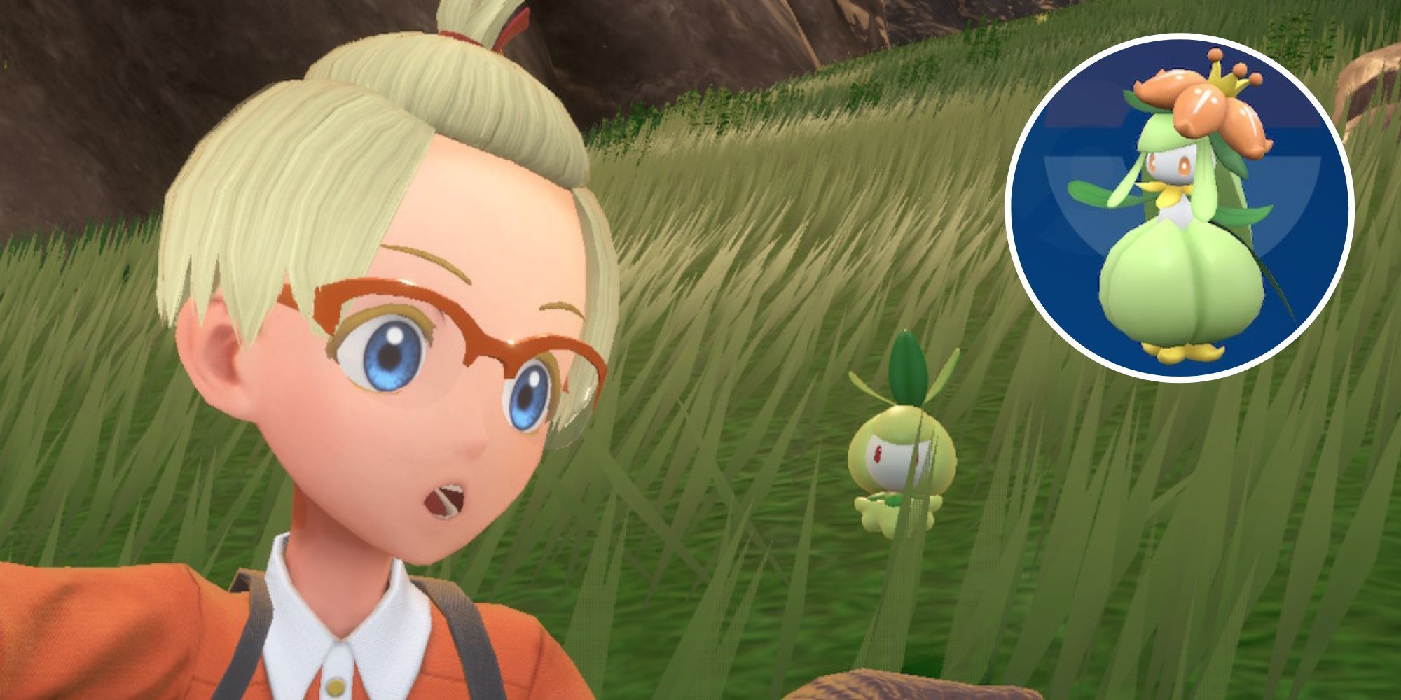 Pokemon Scarlet And Violet DLC How To Get And Evolve Petilil Featured Image