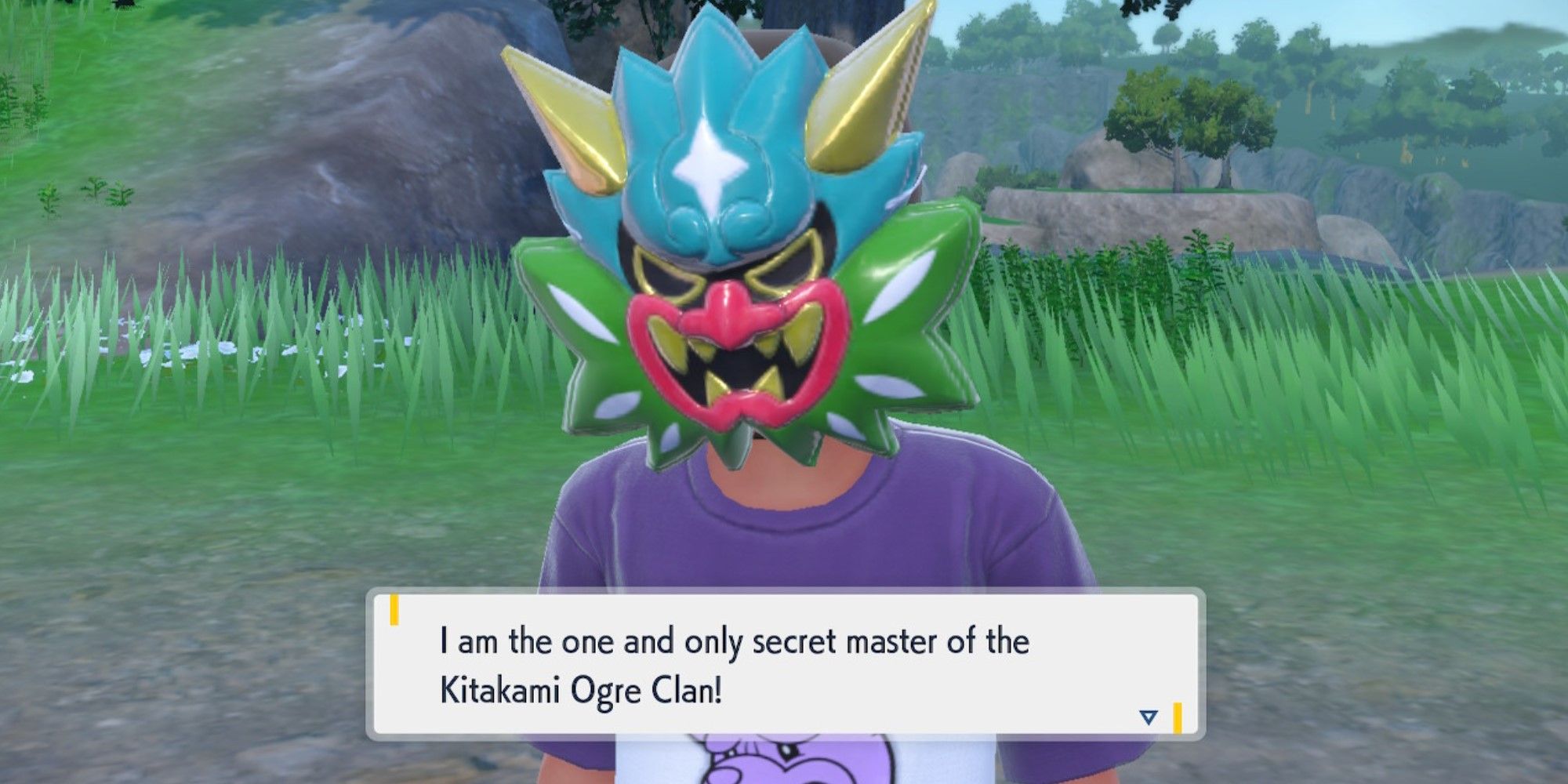 Pokemon Scarlet And Violet DLC Secret Leader Of Katikami Ogre Clan Revealing His Identity