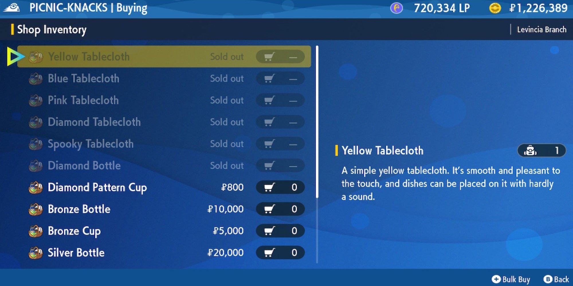 Pokemon Scarlet & Violet DLC Where To Get Picnic Chairs