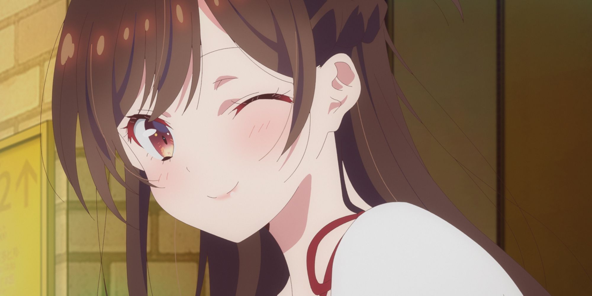 Crunchyroll.pt - O sorriso mais bonito 🥰❤ ⠀⠀⠀⠀⠀⠀⠀⠀⠀ ~✨ Anime:  Rent-A-Girlfriend