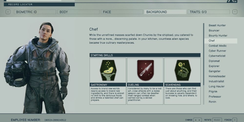 Starfield: All Backgrounds, Ranked
