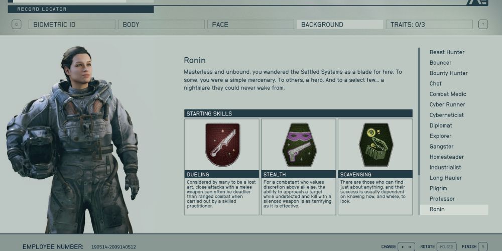 Starfield: All Backgrounds, Ranked