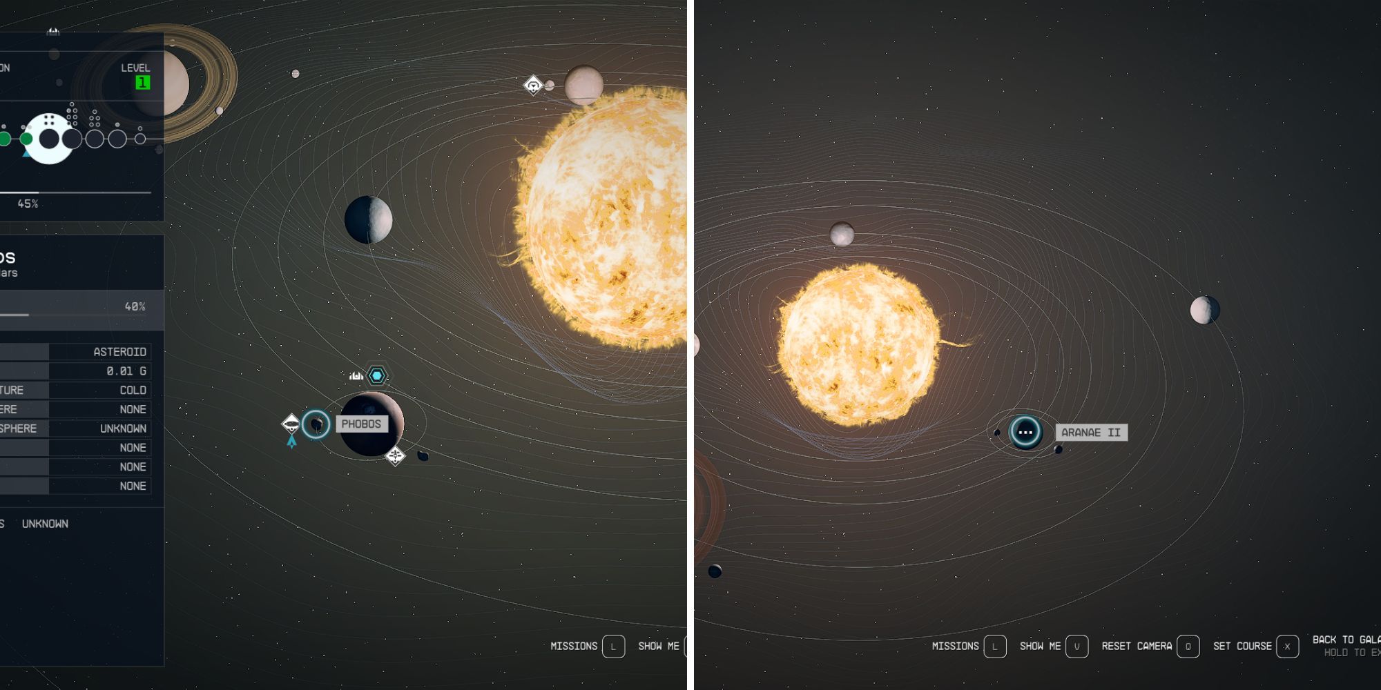 Phobos And Aranae In The System Maps