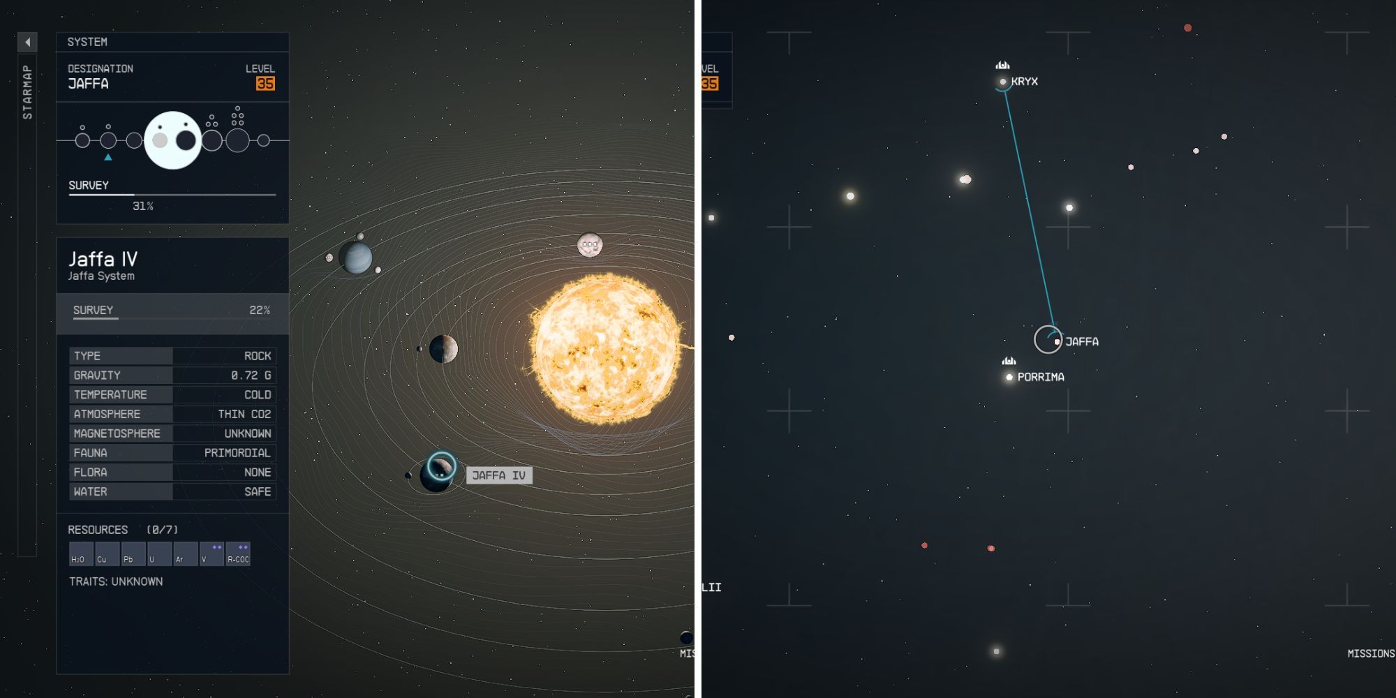 Vulture's Nest Location on Galaxy & System Map 