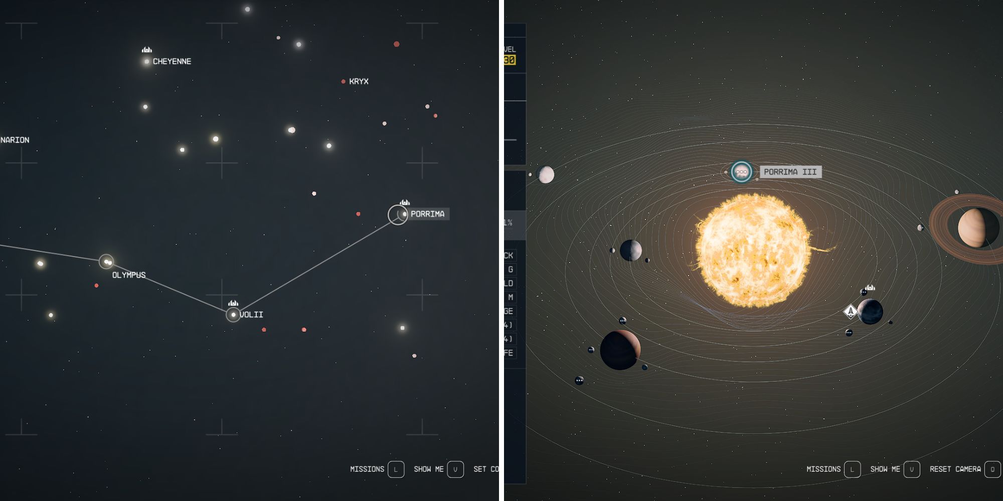 Porrima III On The Galaxy Map & System Map