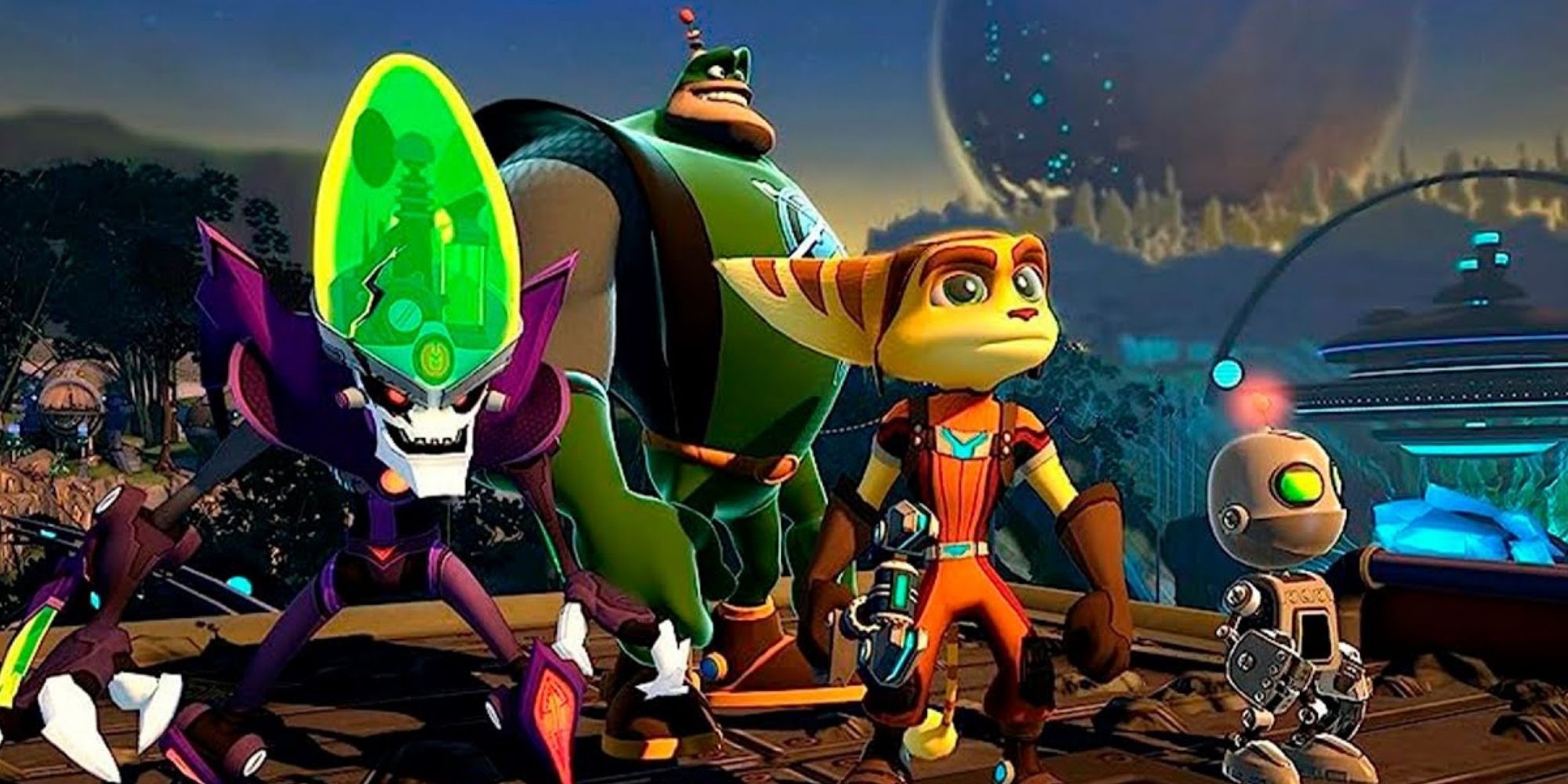 All 4 One Ratchet and Clank Qwark and Dr Nefarious