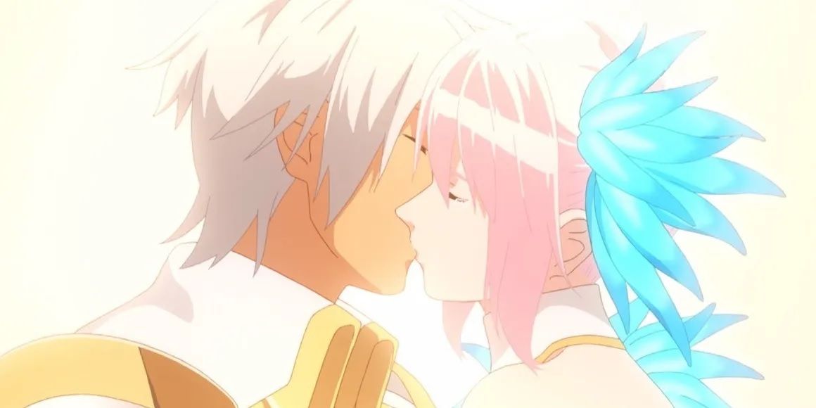 Alphen and Shionne kiss in Tales of Arise resized