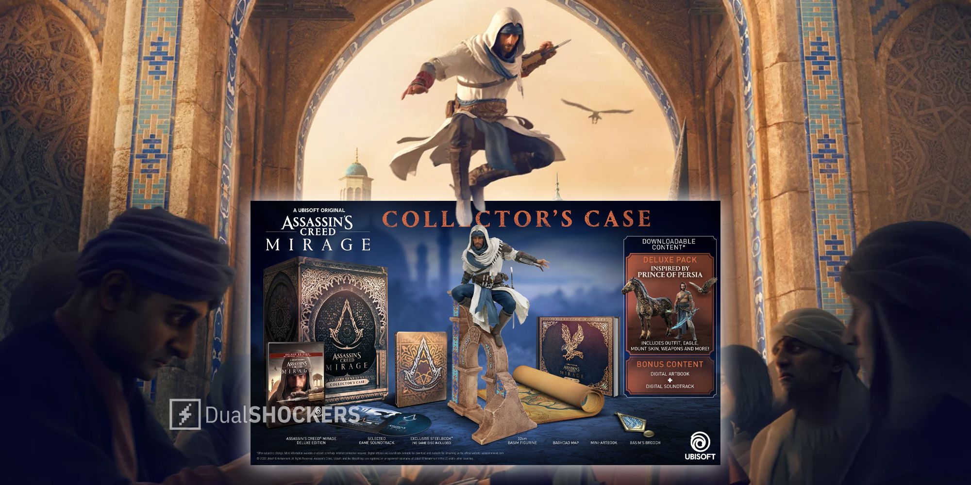 Assassin's Creed Mirage Deluxe and Collector's Edition: Content