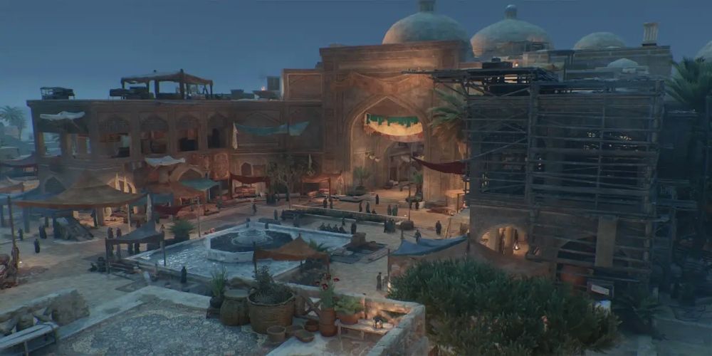 bazaar in karkh from assassin's creed mirage