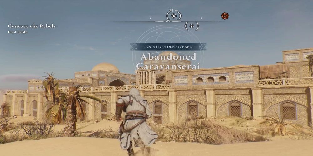 abandoned caravanserai in ac mirage