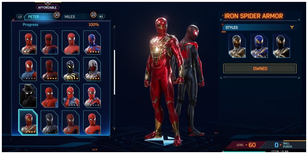 Spider-Man 2 Iron Spider Suit