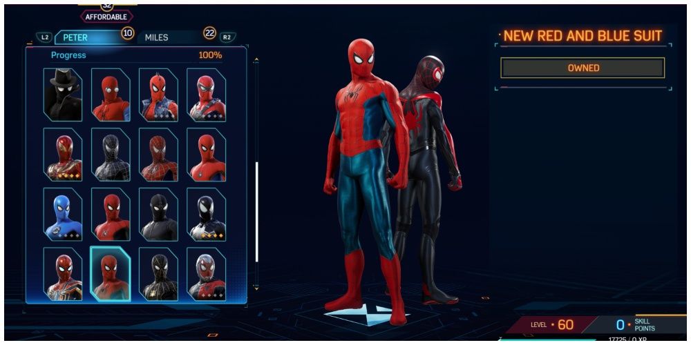 Spider-Man 2 New Red and Blue Suit