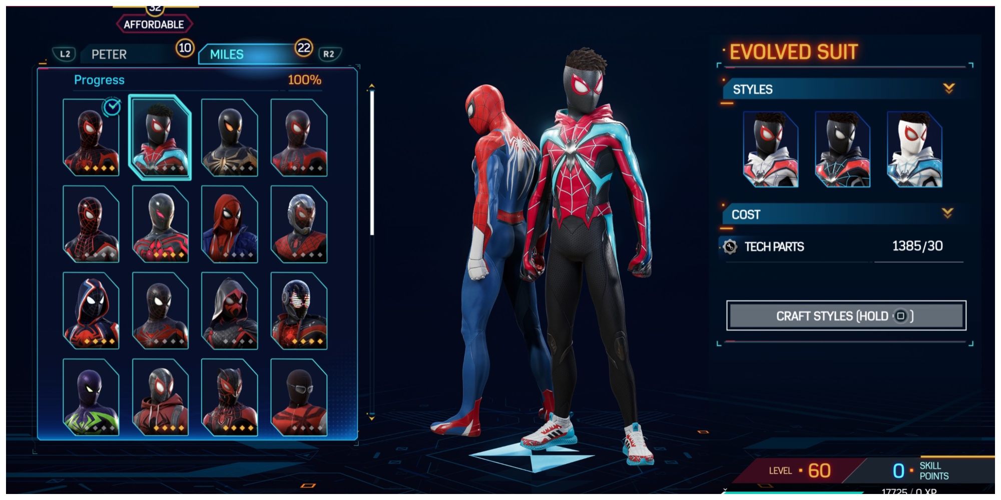 Spider-Man 2: Evolved Suit