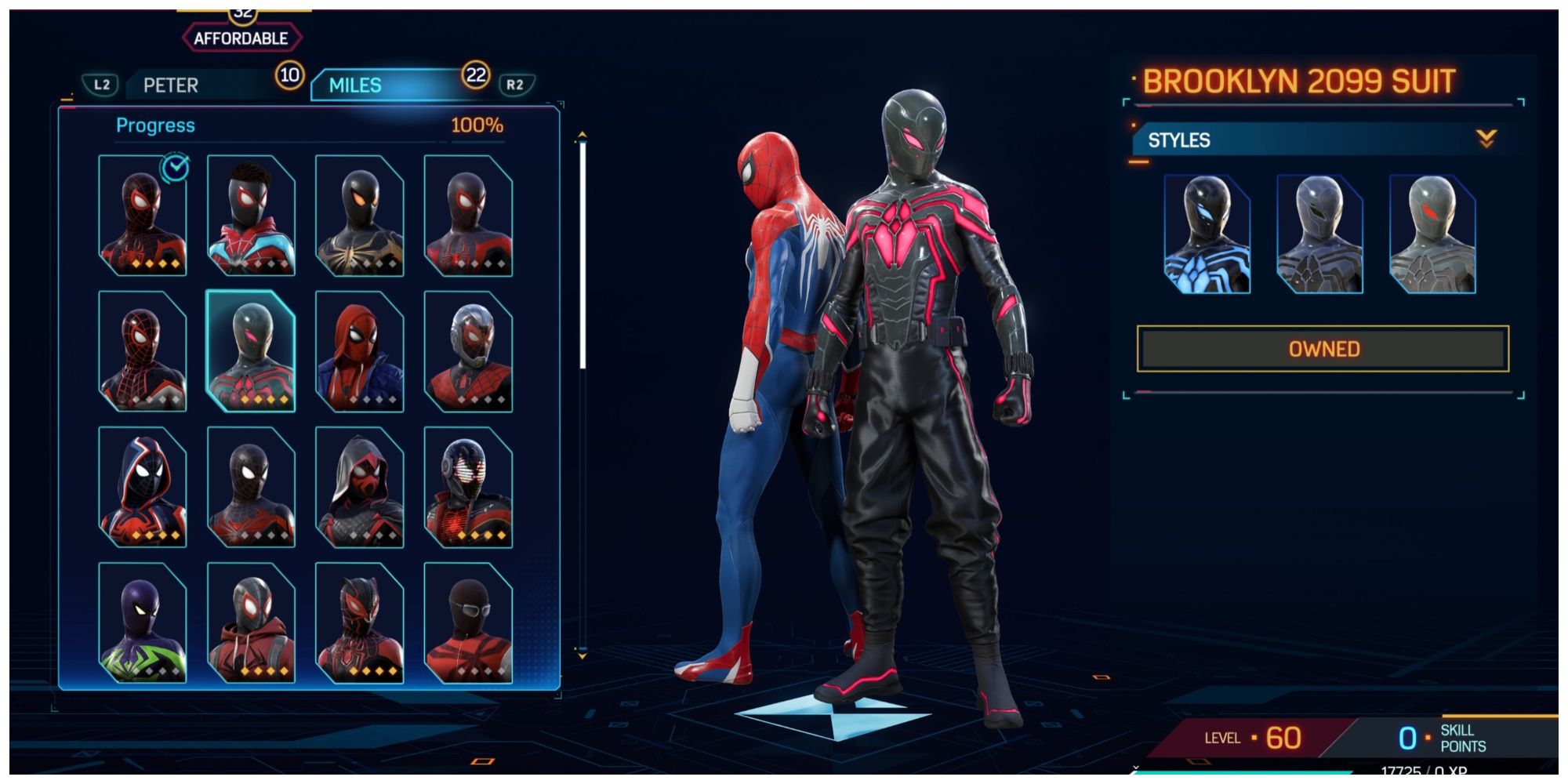 Spider-Man 2: Brooklyn 2099 Suit