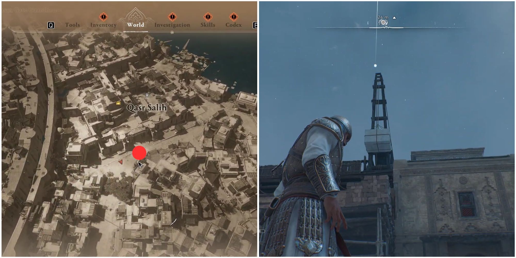 Abbasids and their Rivals historical site in AC Mirage