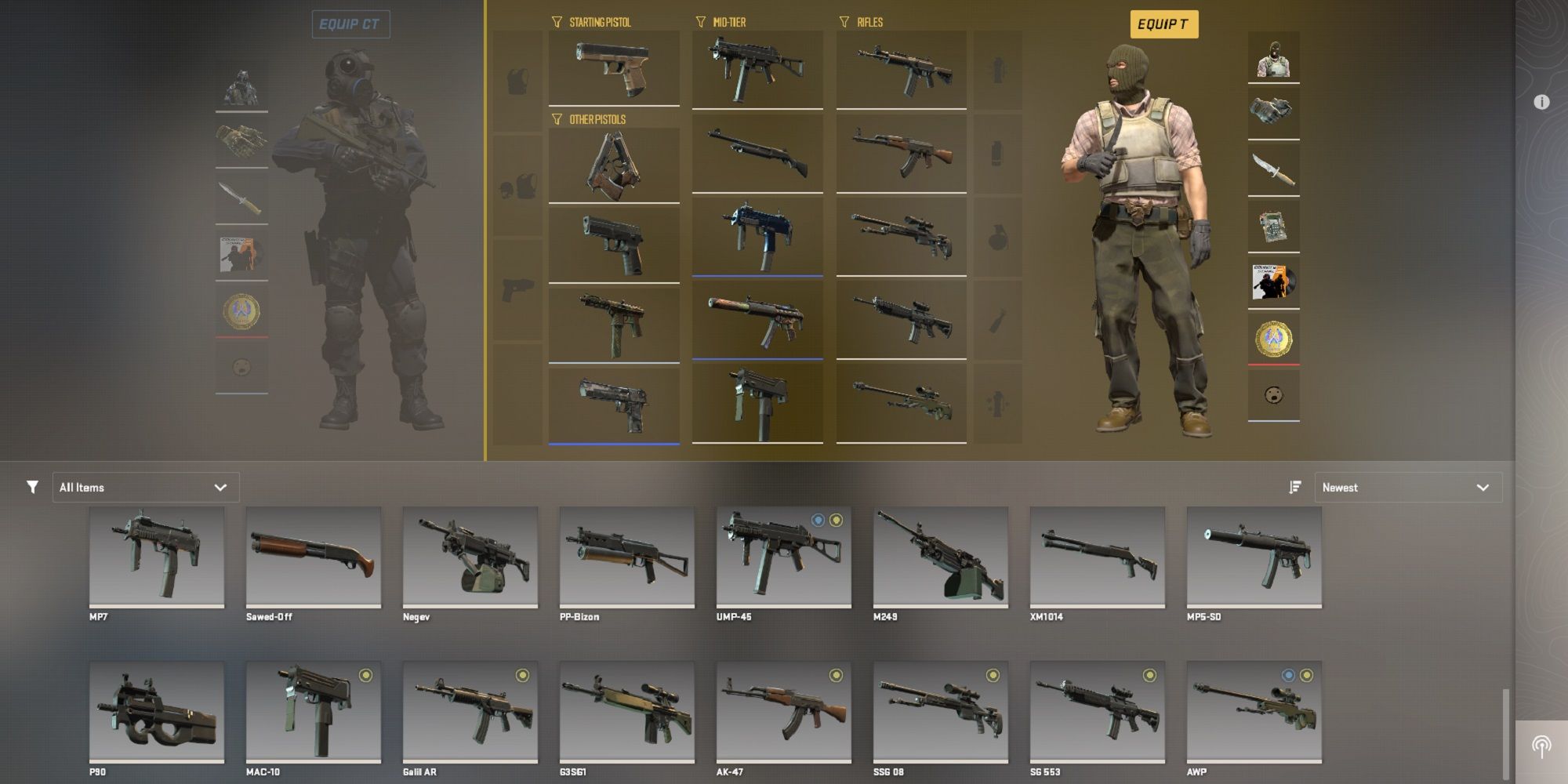 Counter strike 2 loadout system explained