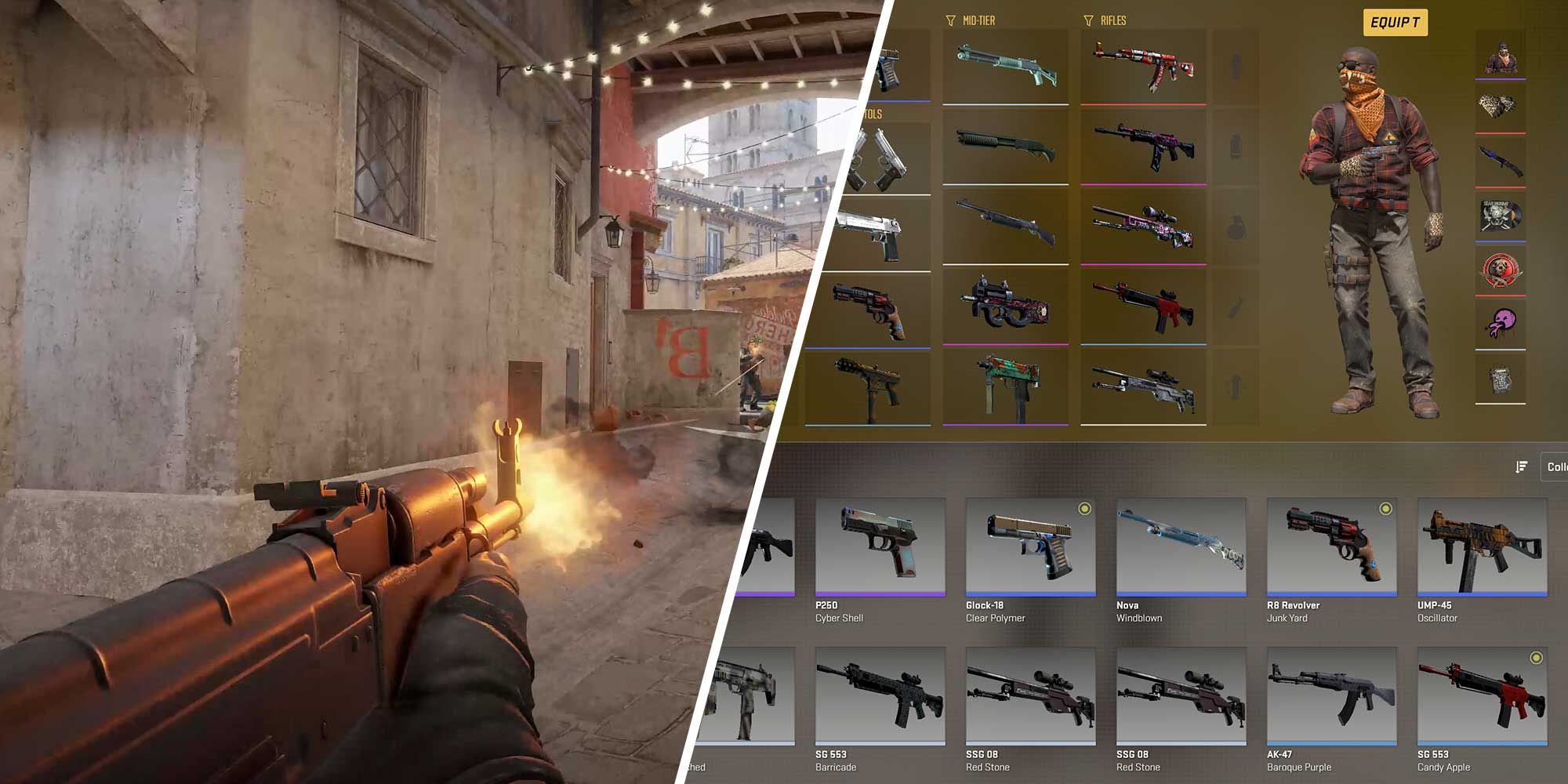 Counter-Strike 2 loadout update takes cues from Valorant, and might  indicate more guns are coming over time