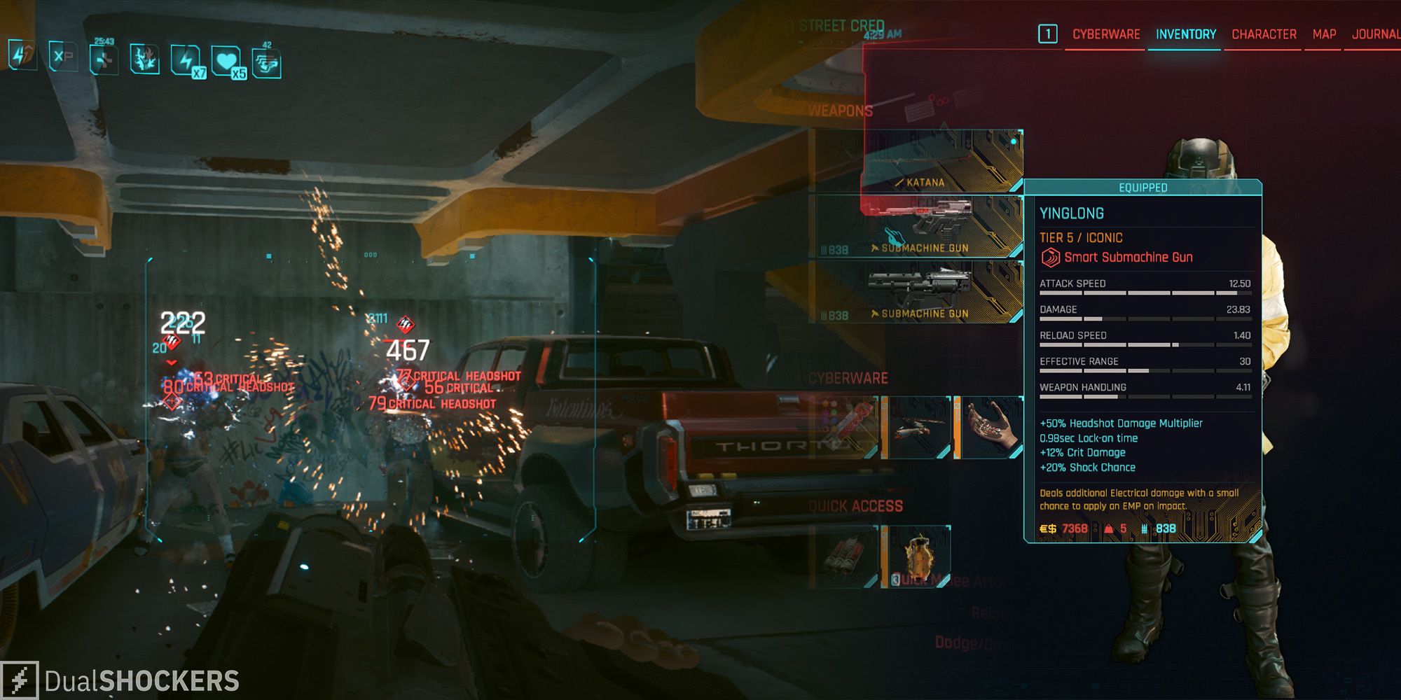 Cyberpunk 2077 How To Get The Yinglong Smart SMG   Cyberpunk 2077 Yinglong Smart Smg How To Get 