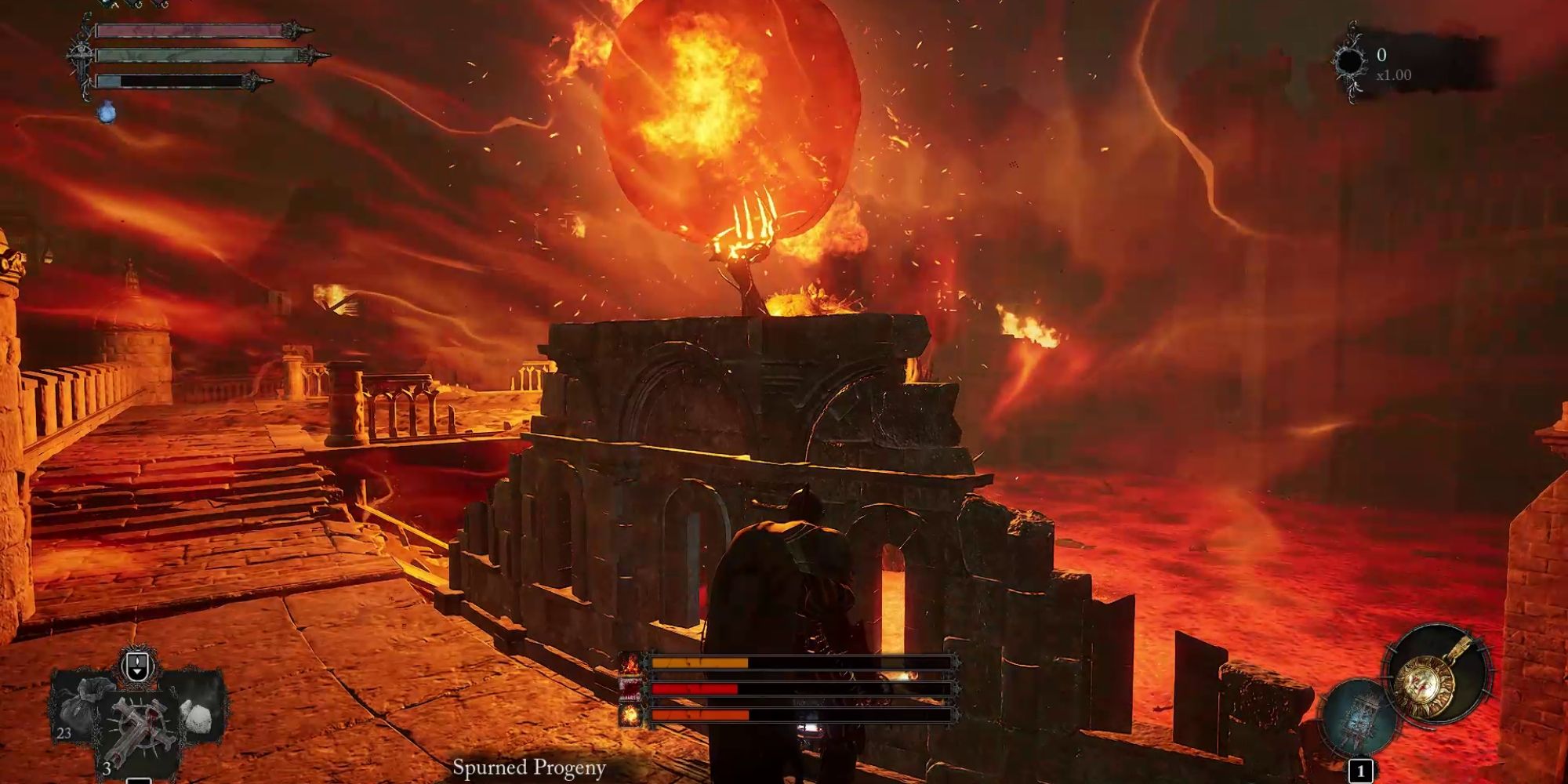 fire orb spurned progeny in lords of the fallen