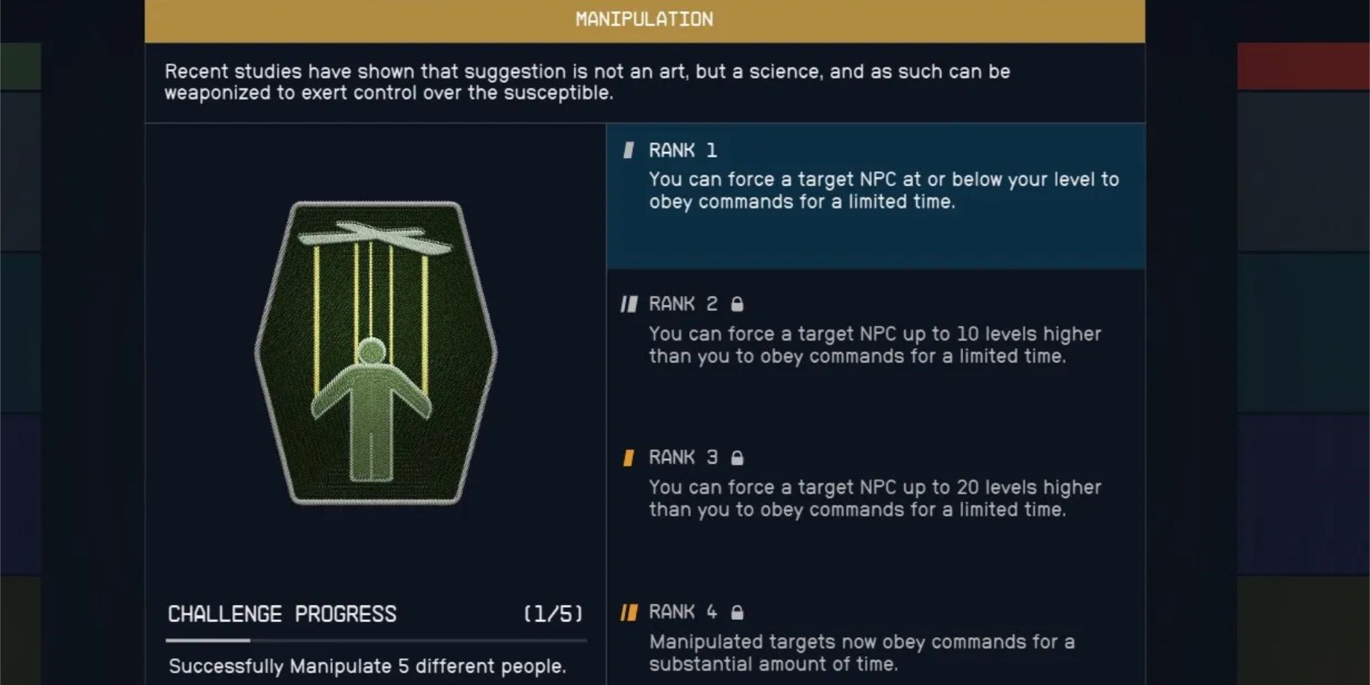 Starfield: How To Use Manipulation