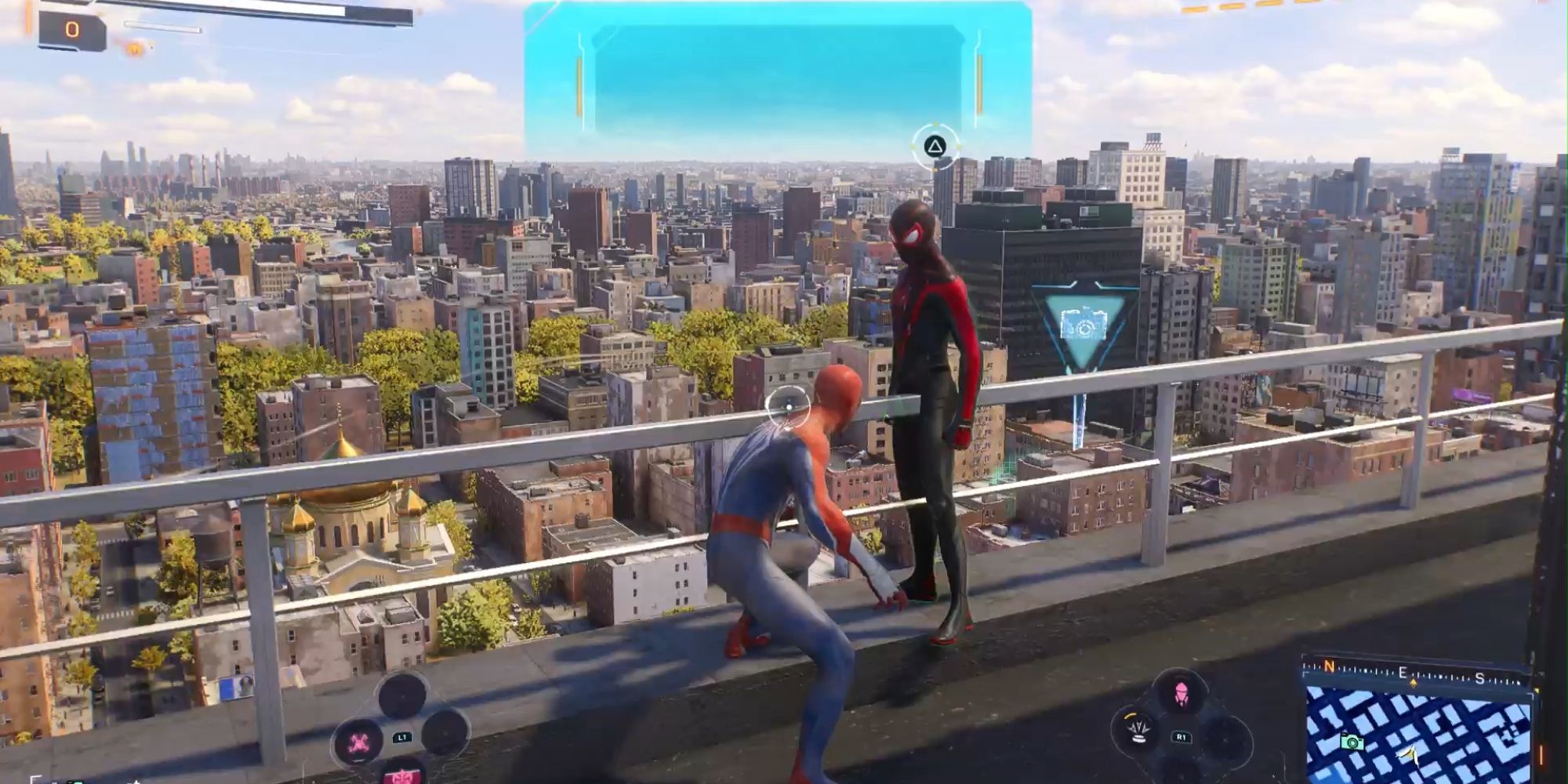 Marvel's Spider-Man 2 Miles Stuck In Edge Of Building Rooftop