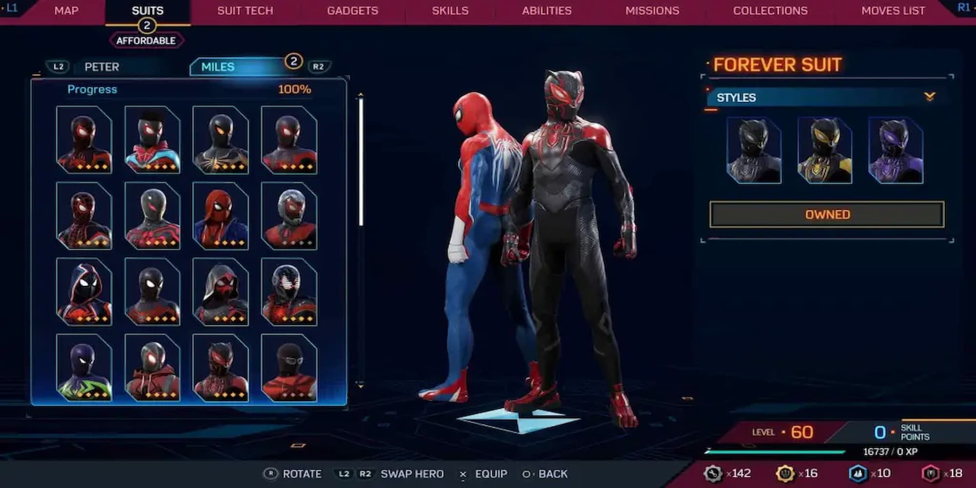 Miles Wearing The Forever Suit