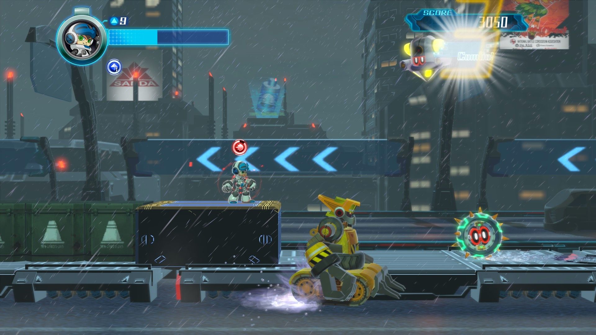 a level in mighty no. 9