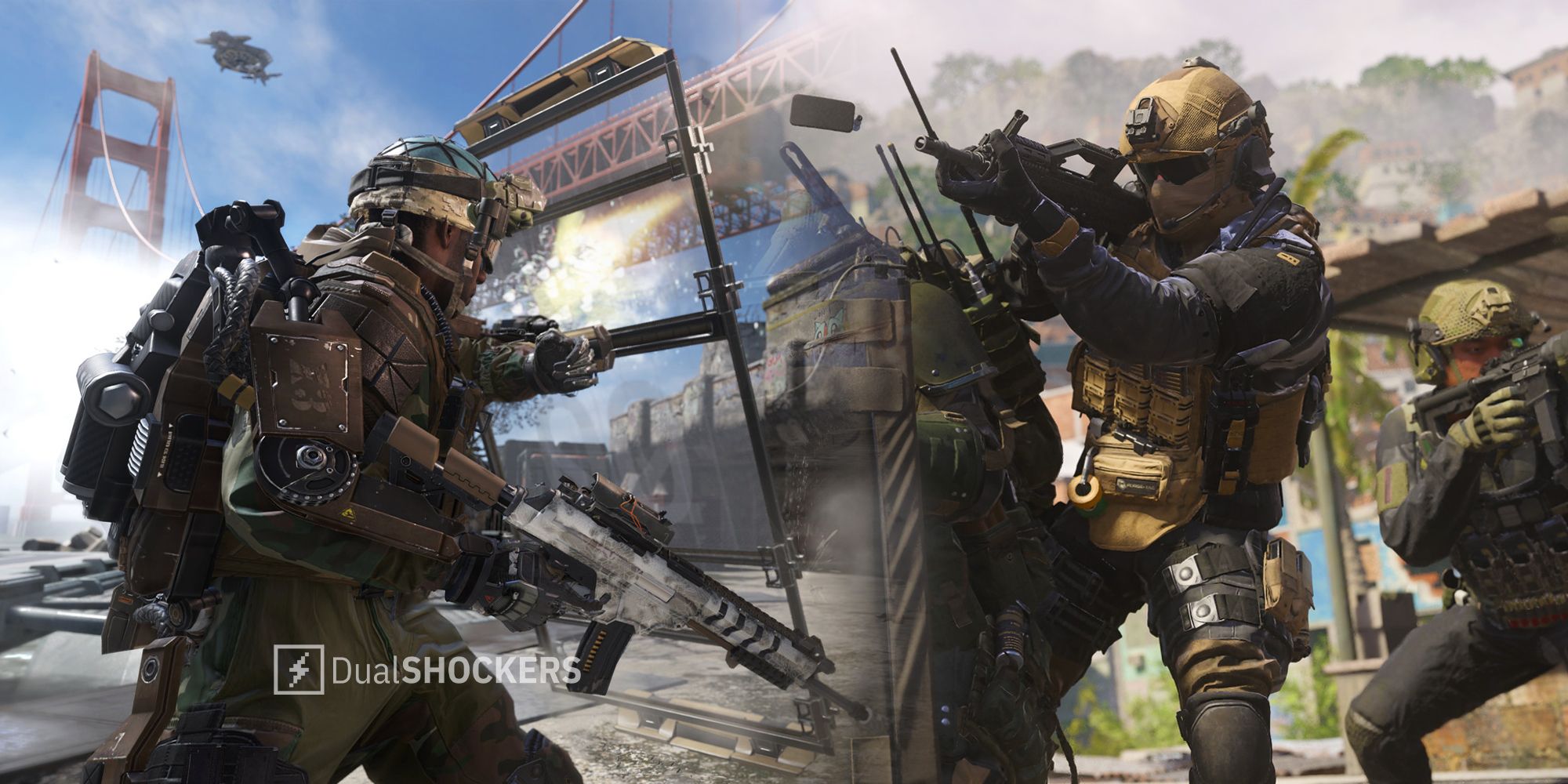 Call of Duty Modern Warfare 3 and Advanced Warfare gameplay