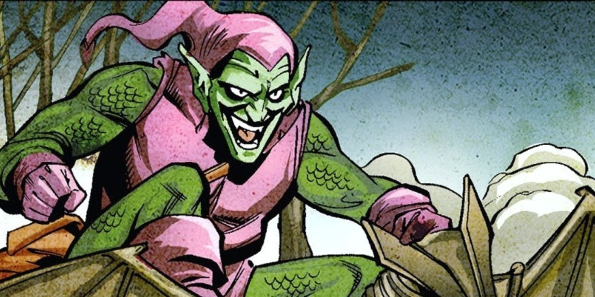 Norman Osborn as the Green Goblin