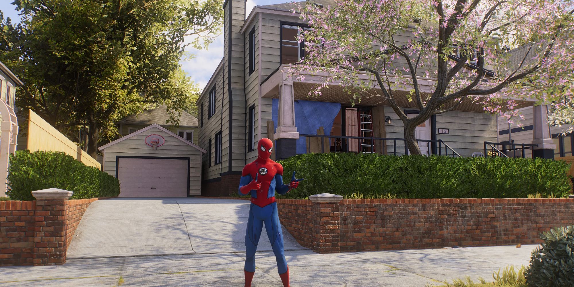 Where does Peter live Spider-Man 2?