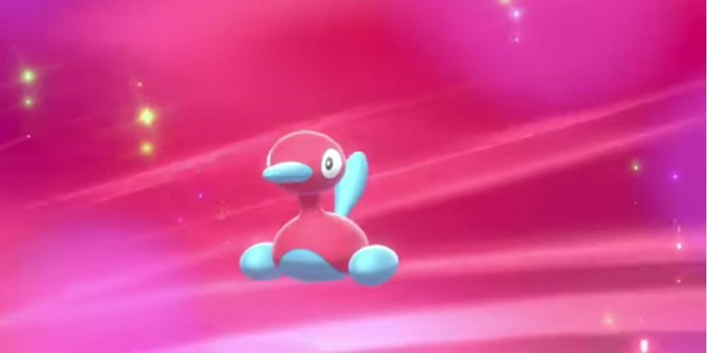 Porygon2 evolution screen