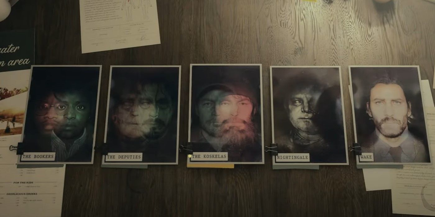 The Alan Wake 2 character is utilizing their profiling skills to find the location of the mask.