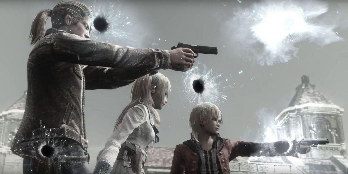 Resonance of Fate Characters Holding Firearms