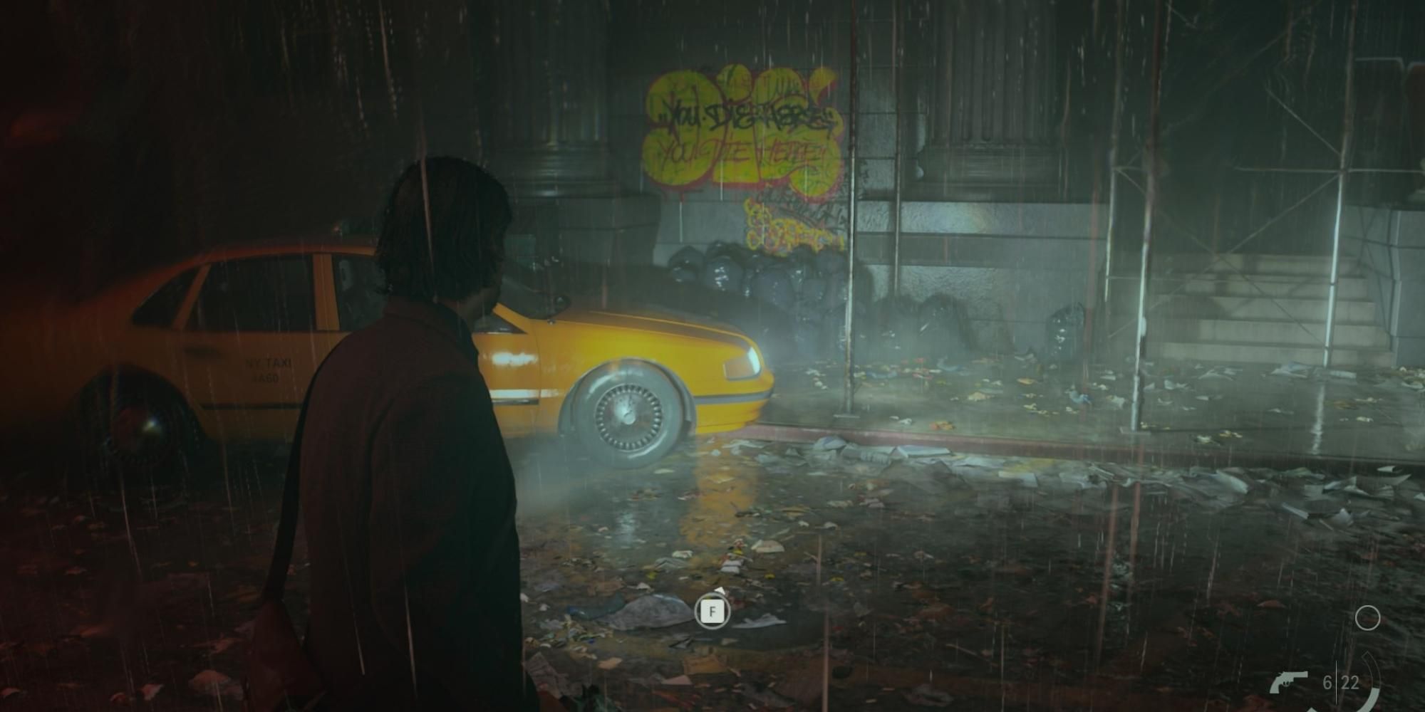 tweede lichtbronpad voor caldera-metrostation Alan Wake 2