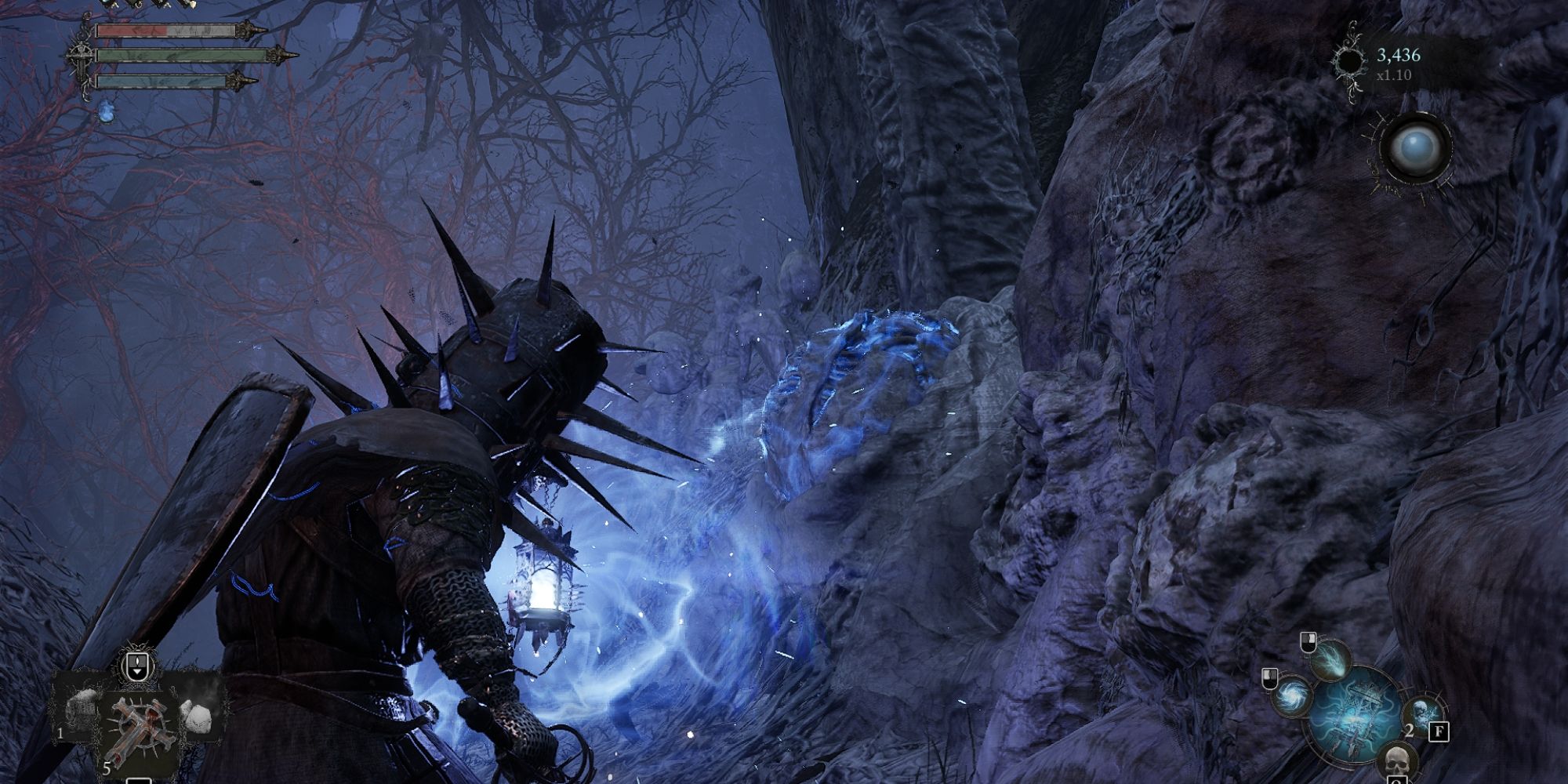 siphoning from a blister in the umbral in lords of the fallen