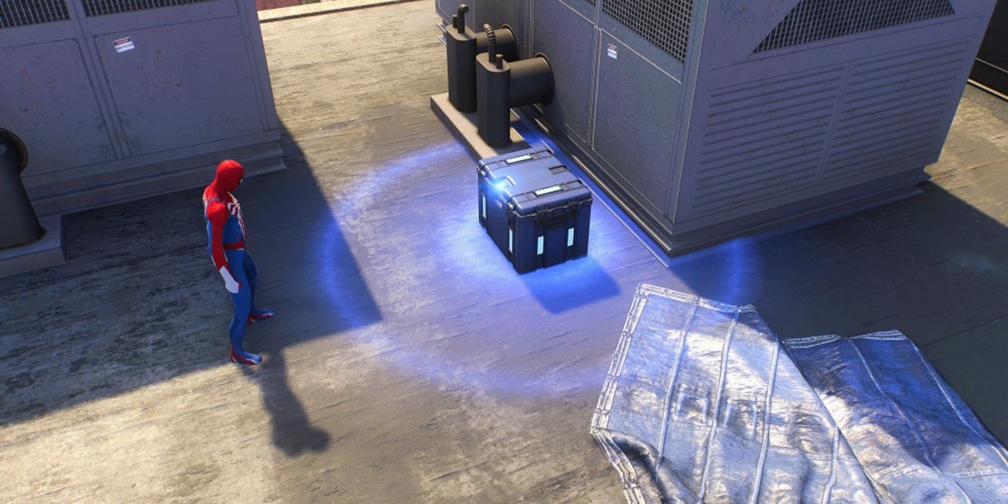 Spider-Man 2 Tech Parts Crate Peter Parker